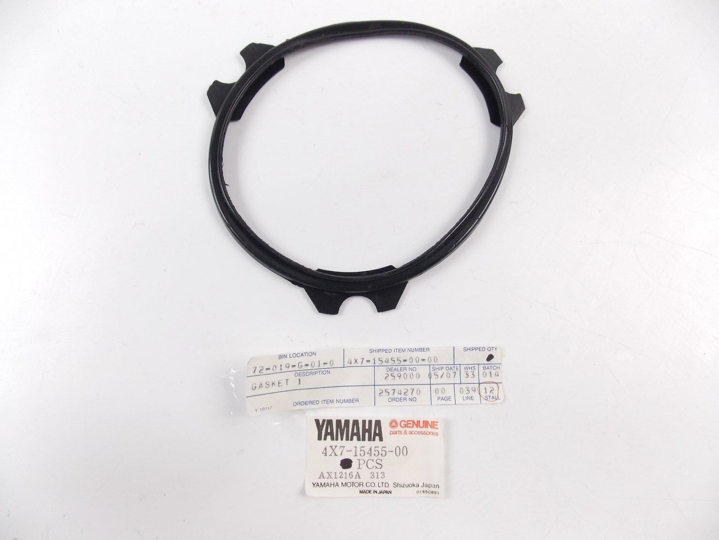 NOS OEM 1981-1985 YAMAHA GENERATOR COVER GASKET XV750/920/1000/700 4X7-15455-00 - MotoRaider