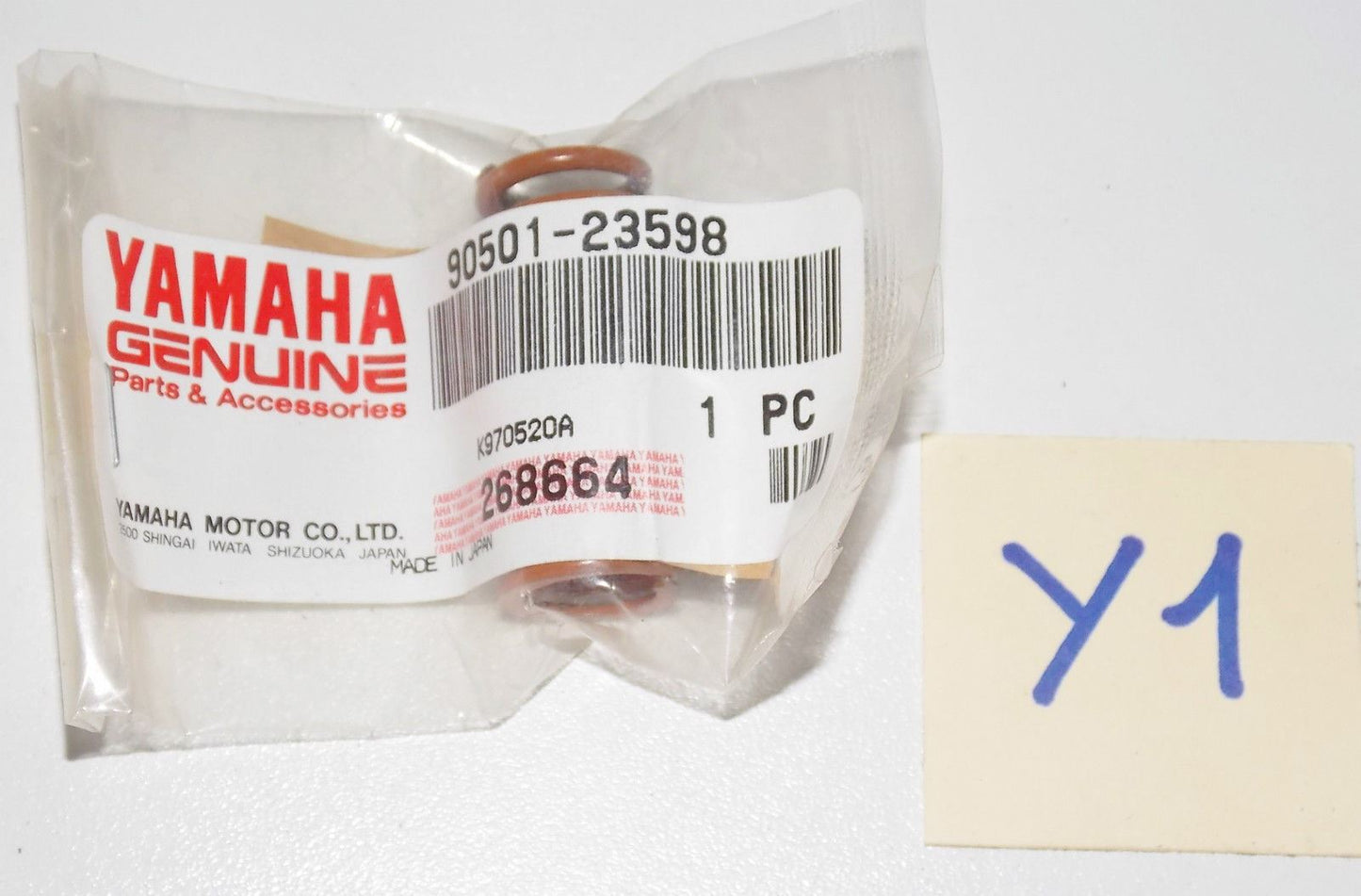 NOS Yamaha 1984 2011 YZ250 XJ650 XT250 Virago WR250 YZ CLUTCH SPRING 90501-23598 - MotoRaider