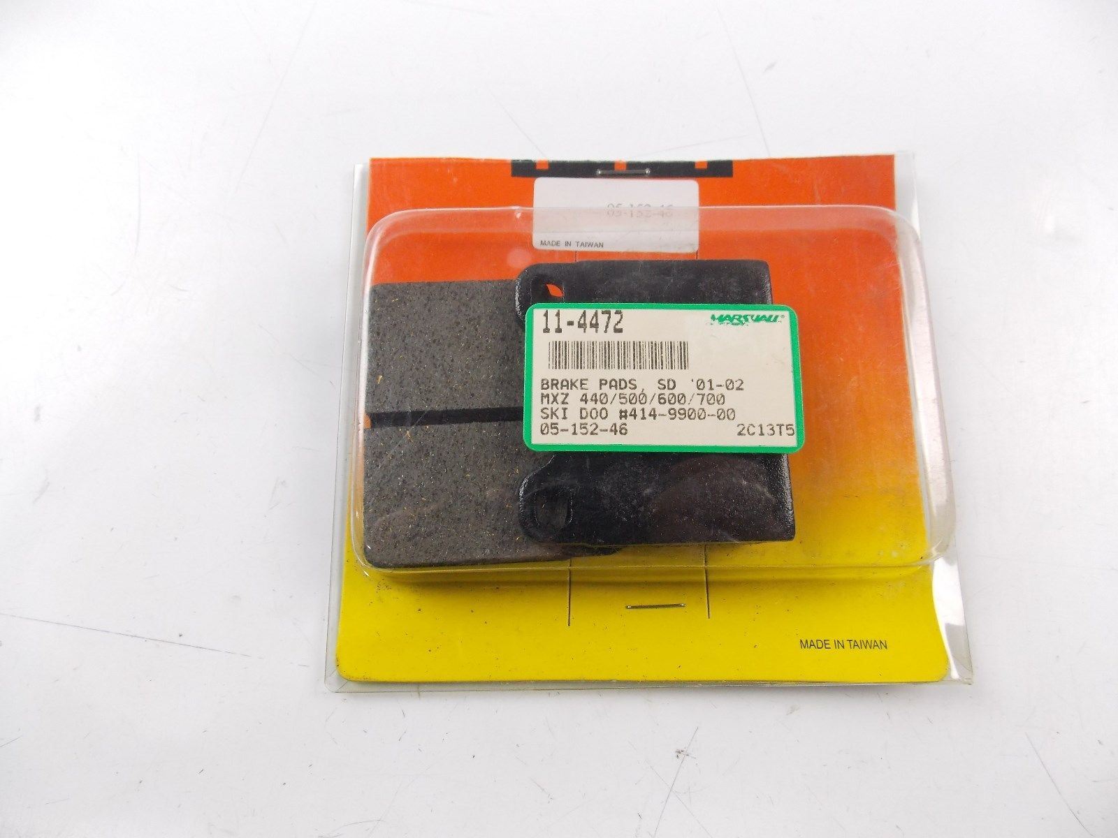 NOS OEM 1998-01 SKI DOO 414-9900-00  SPI SNOWMOBILE BRAKE PAD SET 05-152-46 - MotoRaider
