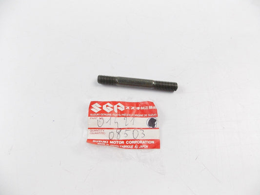 NOS OEM 1998-07 2011-17 SUZUKI STUD BOLT 4WD-LTF500 LT-A500/F500   01421-08503 - MotoRaider