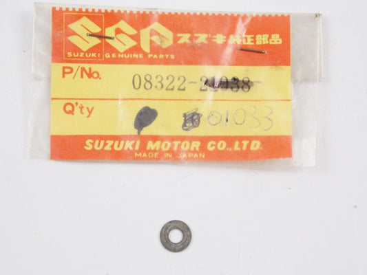 NOS OEM 1984-1993 SUZUKI WASHER DR350/650 VS800 GS1150 GSX-R750   08322-01033 - MotoRaider
