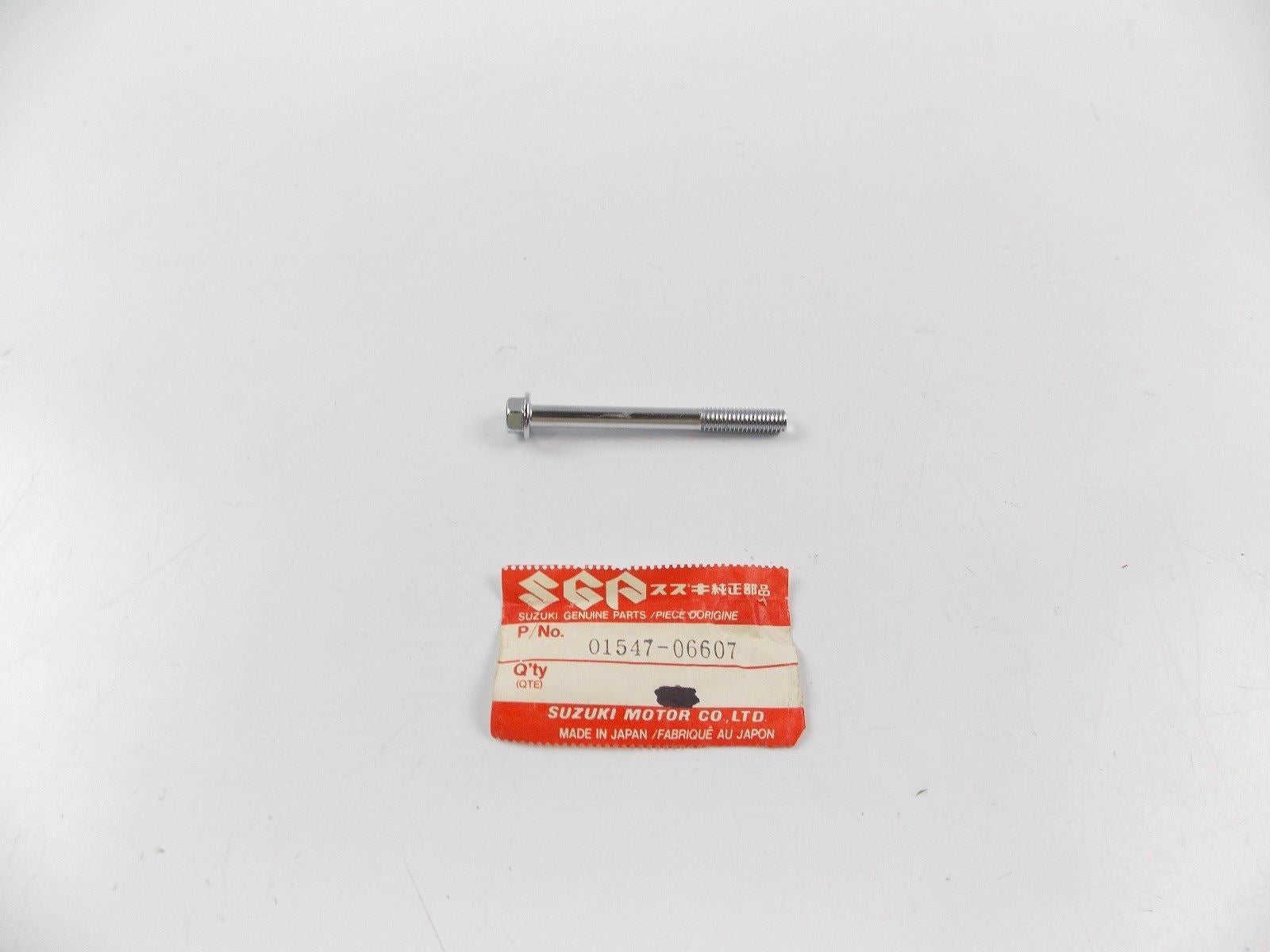 NOS OEM 1982-2008 SUZUKI BOLT GS1150 SP125 GN250 LTF230 LT230  01547-06607 - MotoRaider