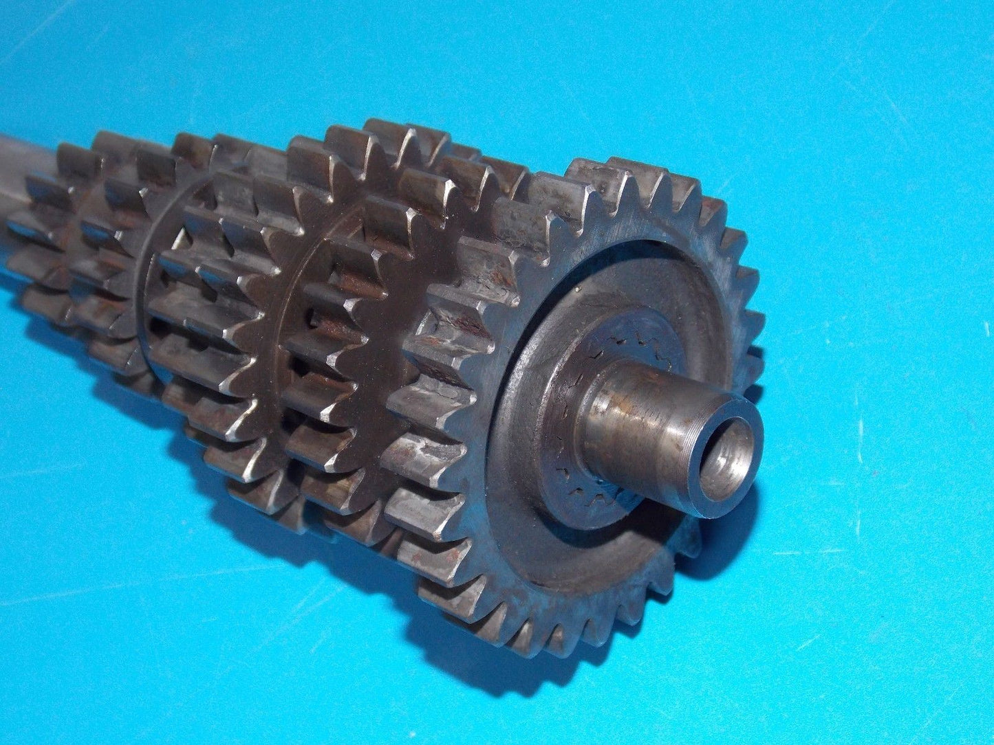 1973 KTM PENTON MC GS 175 JACKPINER TRANSMISSION MAINSHAFT GEARBOX - MotoRaider