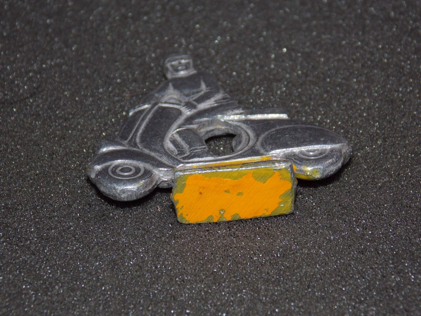 VINTAGE FIGURINE VESPA RIDER SCOOTER GS PRIMAVERA SS GL L GT PIAGGIO - MotoRaider