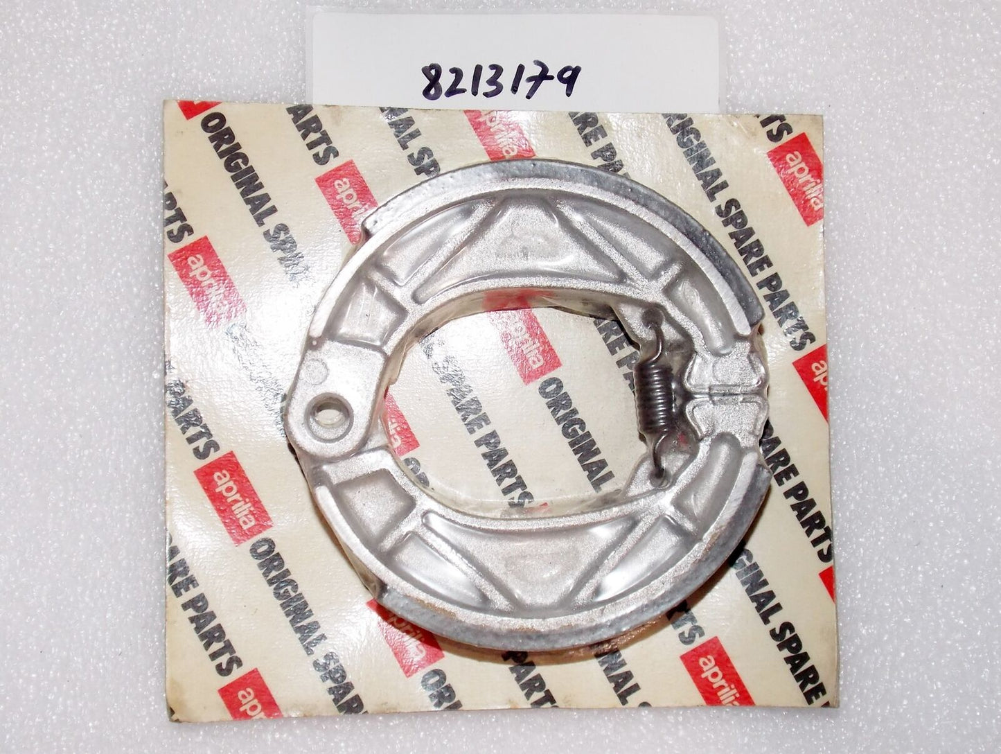 NOS OEM 1996-1997 APRILIA CLASSIC 50 REAR BRAKE SHOES+SPRINGS AP8213179 - MotoRaider