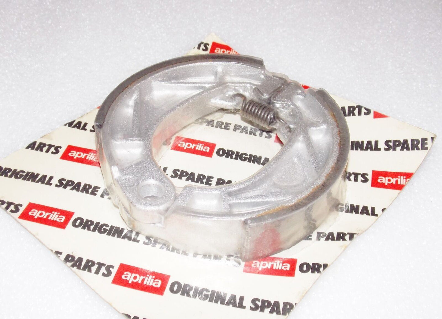 NOS OEM 1996-1997 APRILIA CLASSIC 50 REAR BRAKE SHOES+SPRINGS AP8213179 - MotoRaider