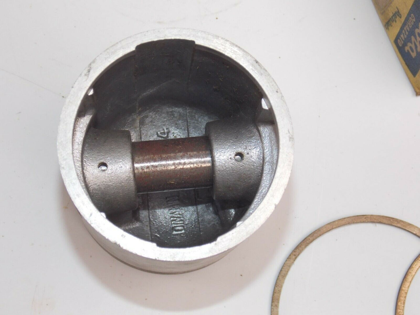 NOS DINAMIN 62.60mm PISTON LAMBRETTA 175cc SHORT STROKE MOTOR ENGINE - MotoRaider