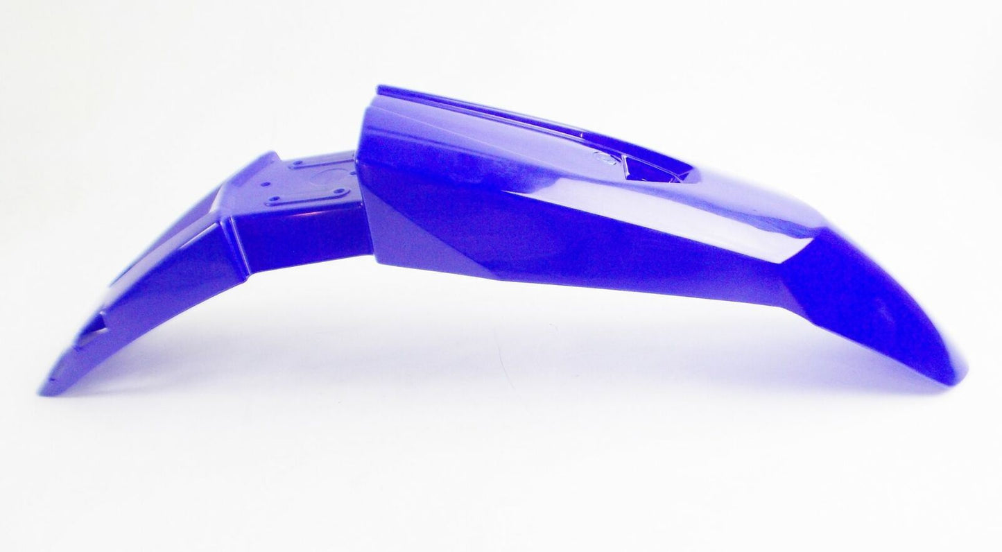 DERBI 2010-12 SENDA 50 R DRD X-TREME 50 2T E2 FRONT FENDER BLUE MUD 86693000W0A - MotoRaider