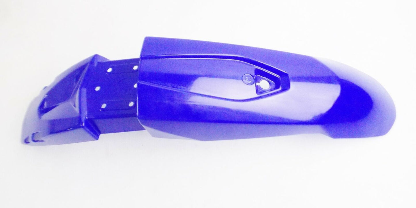 DERBI 2010-12 SENDA 50 R DRD X-TREME 50 2T E2 FRONT FENDER BLUE MUD 86693000W0A - MotoRaider
