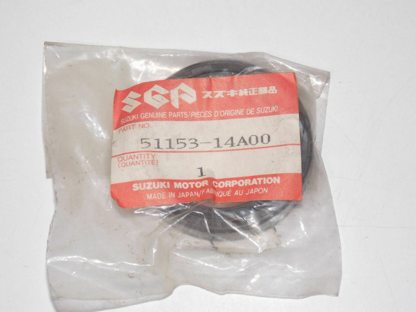 NOS NEW OEM SUZUKI 1985 SP600 FRONT FORK OIL SEAL 51153-14A00 - MotoRaider