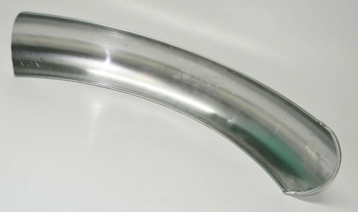 1971 1973 KTM PENTON FRONT FENDER ALUMINUM MUD GUARD MC GS 125 175 ITALY VINTAGE - MotoRaider