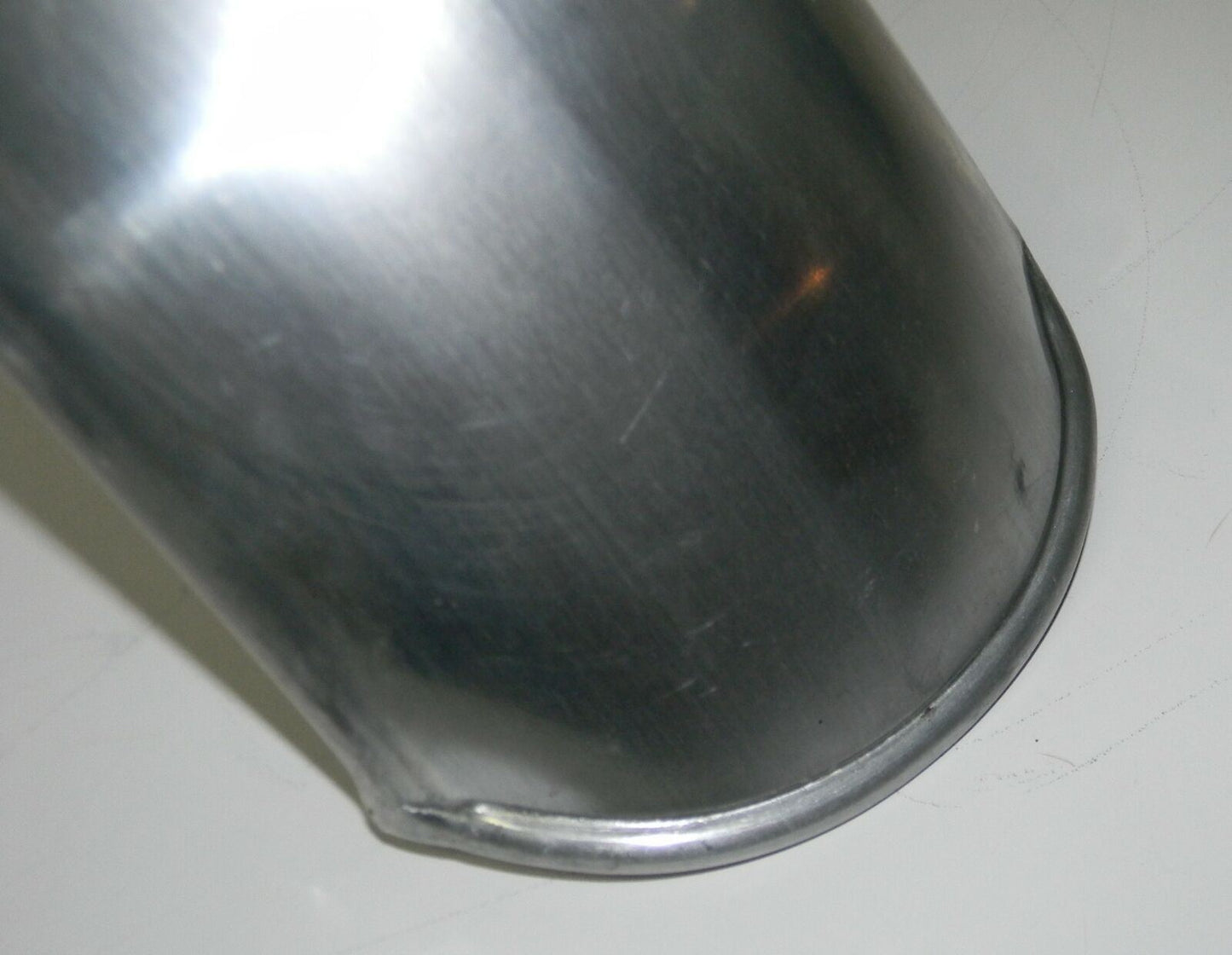 1971 1973 KTM PENTON FRONT FENDER ALUMINUM MUD GUARD MC GS 125 175 ITALY VINTAGE - MotoRaider