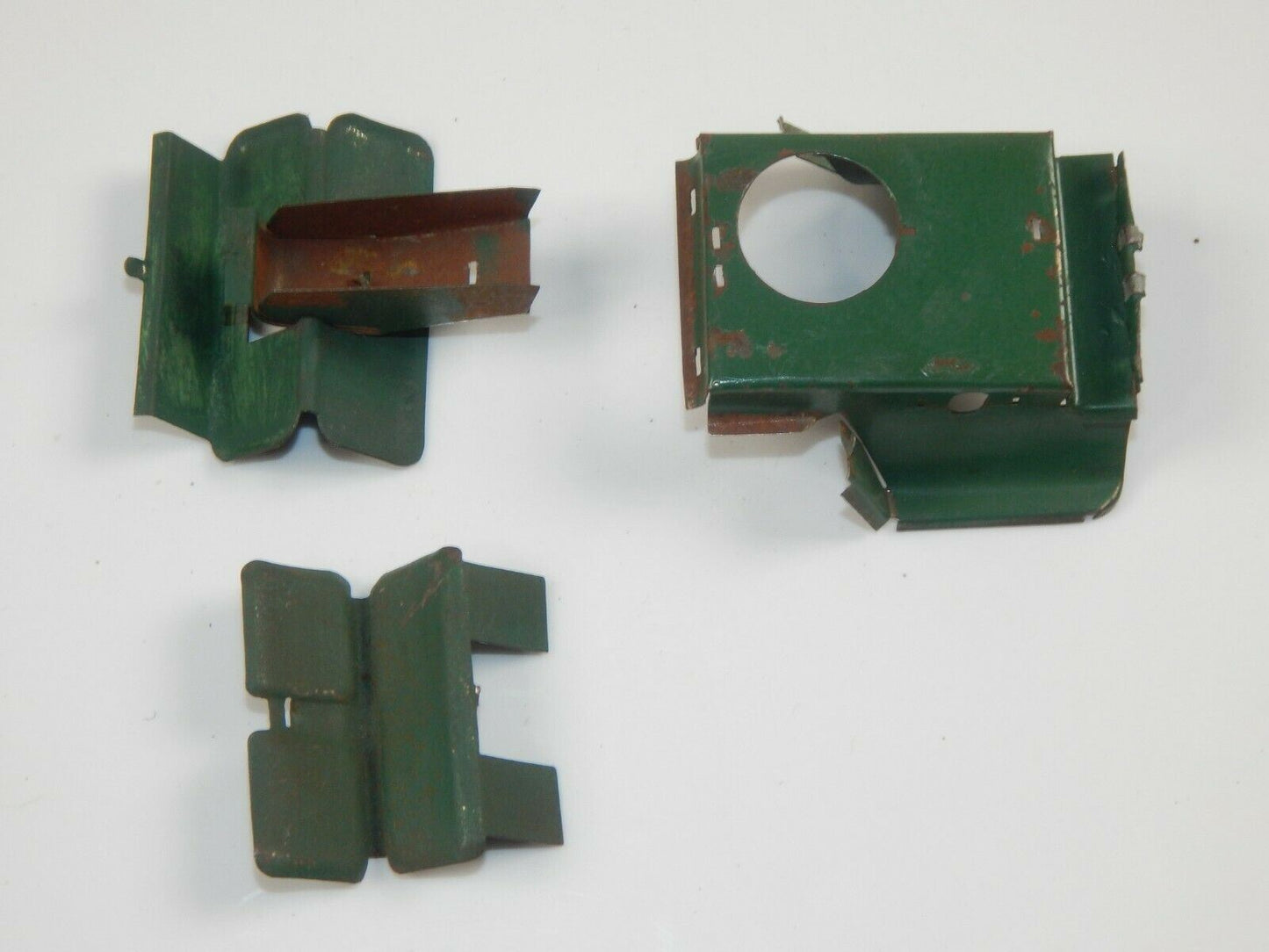 VINTAGE 1960's TIN TOY JRD FRANCE MILTARY WILLIS+CARGO TRAILER FOR PARTS JEEP - MotoRaider