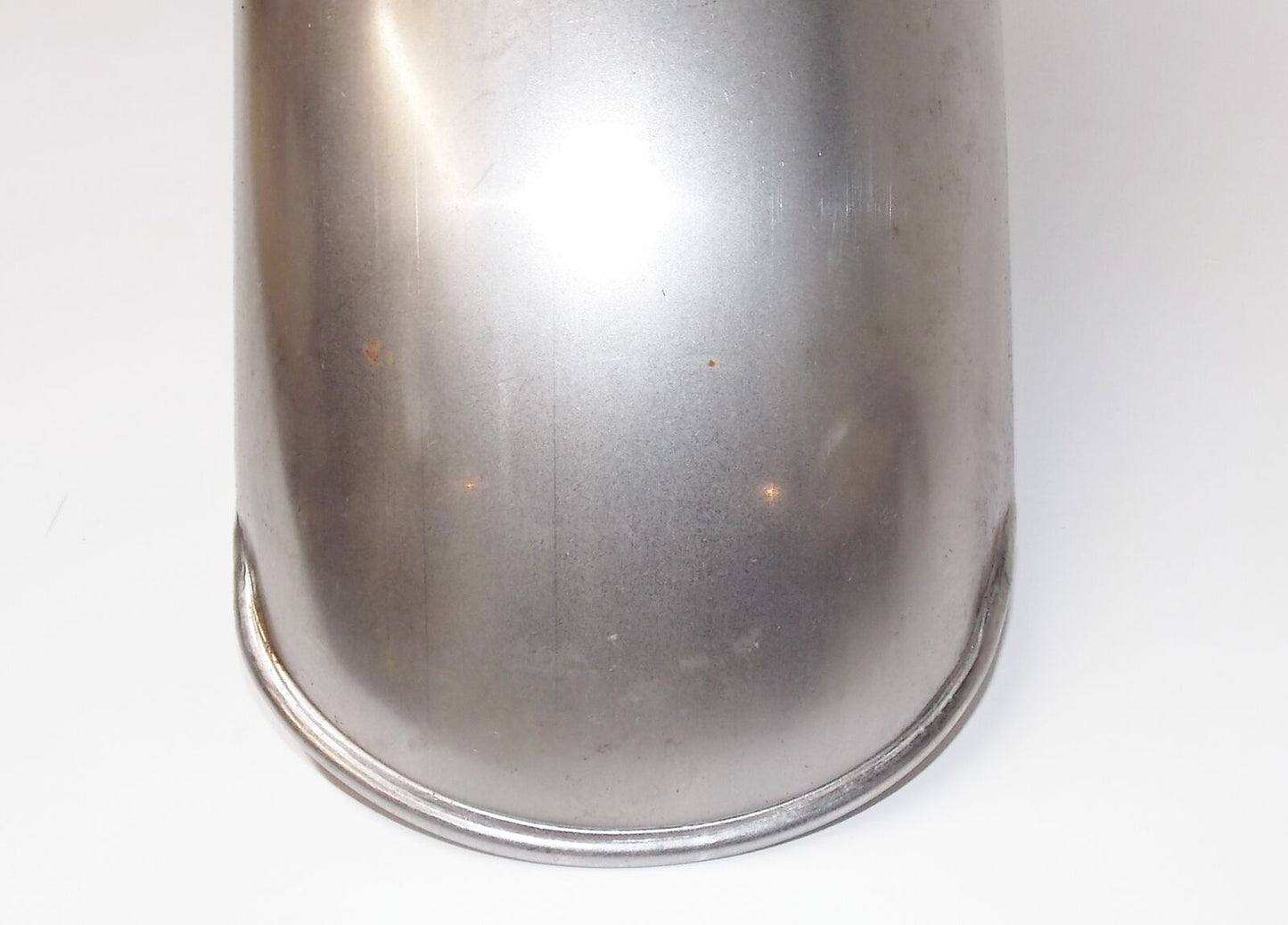 VINTAGE MOTORCYCLE REAR STEEL FENDER MUDGUARD 18" WHEEL CUSTOM CAFE W=5.5" ITALY - MotoRaider