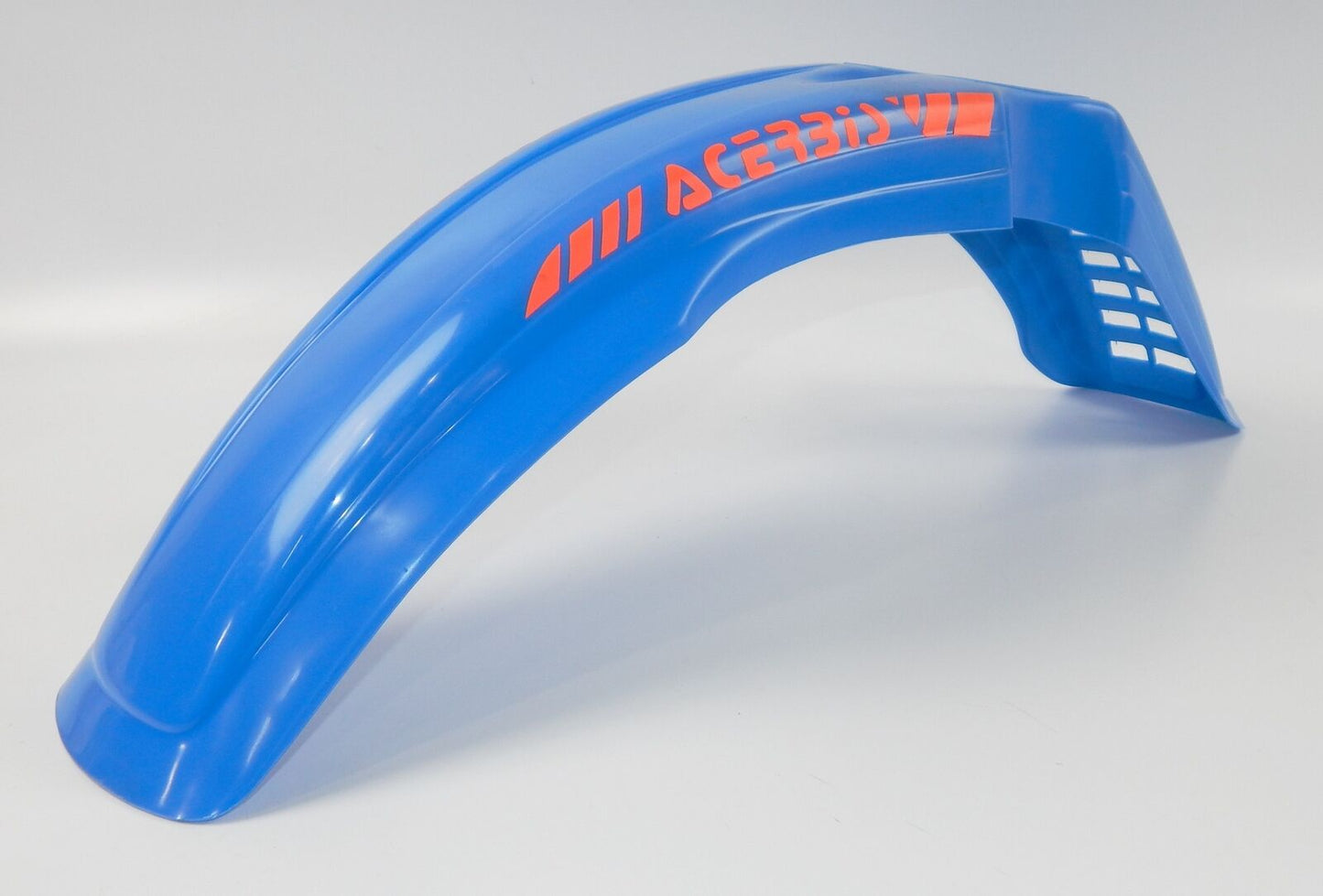 ACERBIS BAJA 80-14 MUD GUARD FRONT FENDER BLUE PLASTIC HUSQVARNA CAGIVA YAMAHA - MotoRaider