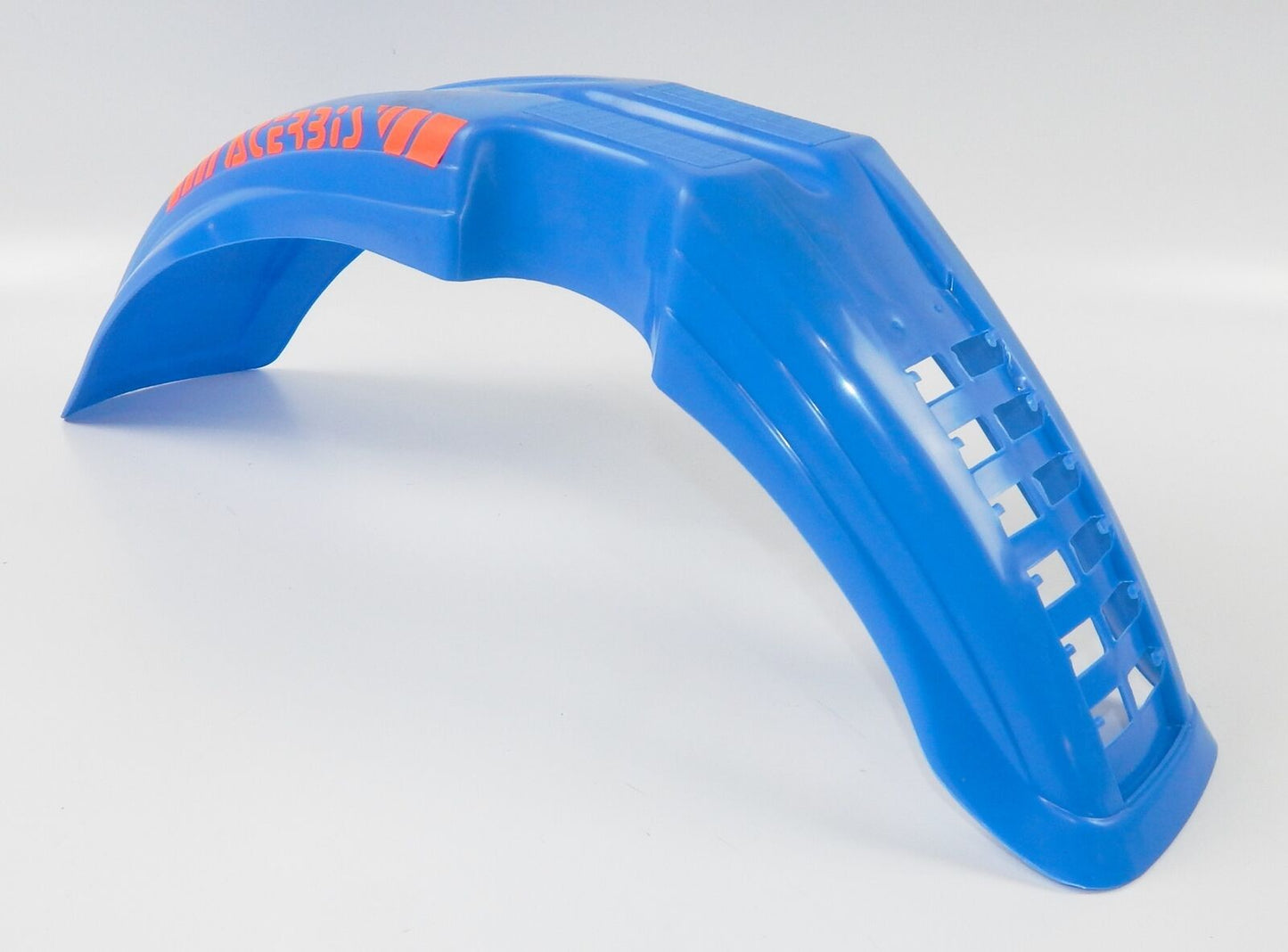 ACERBIS BAJA 80-14 MUD GUARD FRONT FENDER BLUE PLASTIC HUSQVARNA CAGIVA YAMAHA - MotoRaider
