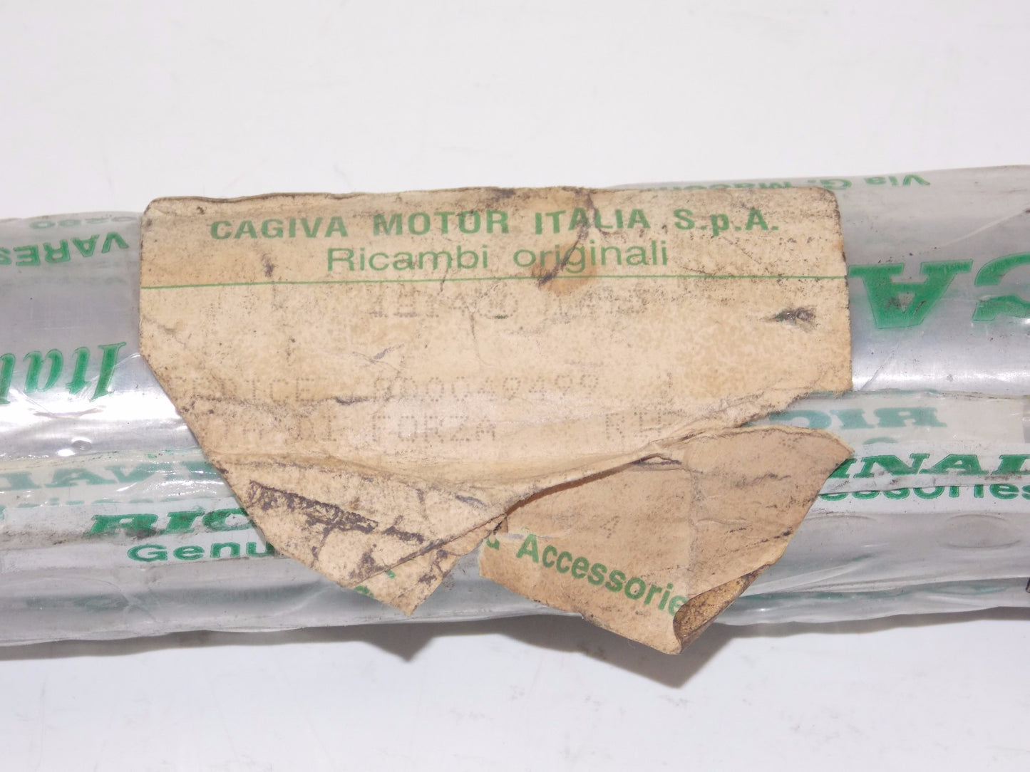 NOS OEM CAGIVA 1987 ALETTA ORO 125-S2 R FORK TUBE HUSQVARNA MORINI 800049499 - MotoRaider