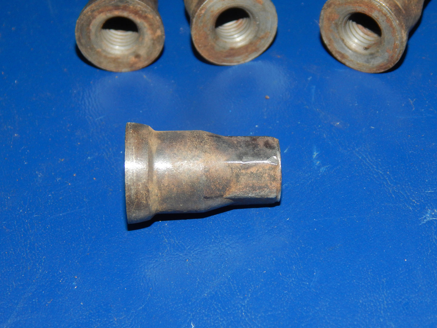 4 1970's CYLINDER HEAD NUTS SACHS PUCH KTM DKW HERCULES YAMAHA THREAD D=8mm - MotoRaider