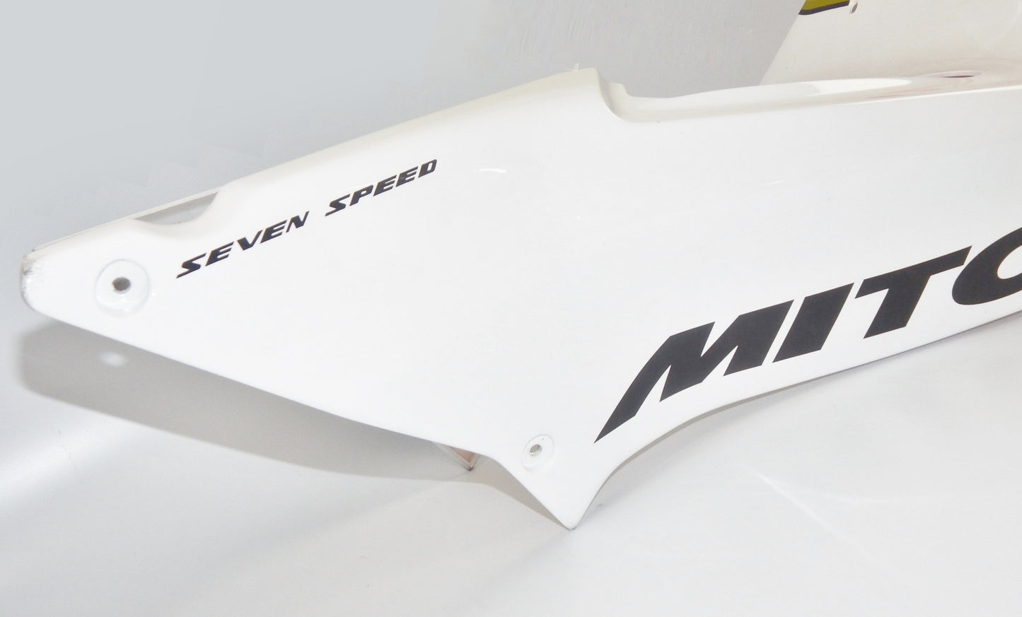 1990's CAGIVA MITO 125 7 SPEED REAR FENDER SEAT COWLING FAIRING WHITE VINTAGE IT - MotoRaider