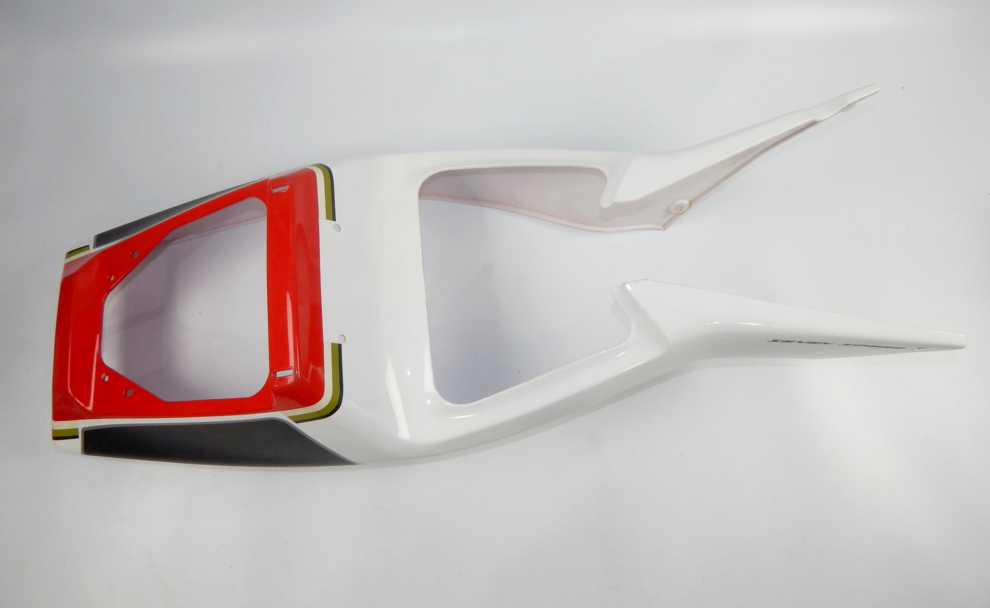1990's CAGIVA MITO 125 7 SPEED REAR FENDER SEAT COWLING FAIRING WHITE VINTAGE IT - MotoRaider