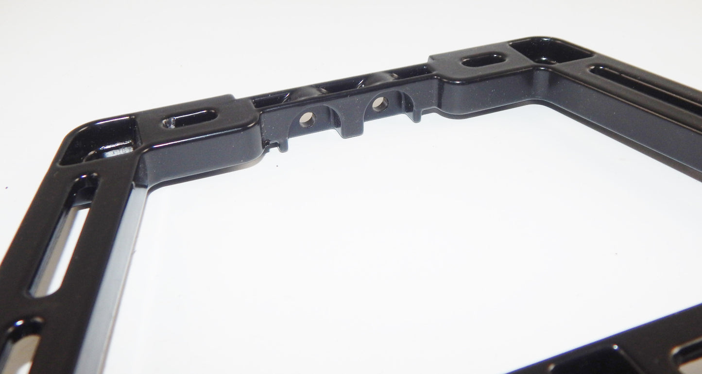 UNIVERSAL VINTAGE MOTORCYCLE SCOOTER TOP CASE LUGGAGE RACK+HARDWARE GUZZI CAGIVA - MotoRaider