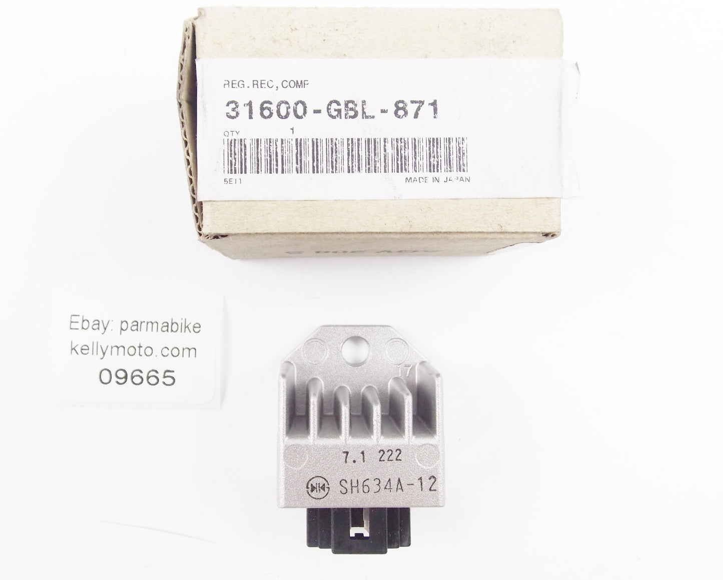 NOS OEM HONDA 2003-2004 CRF230 1994-2001 SA50 RECTIFIER REGULATOR 31600-GBL-871 - MotoRaider