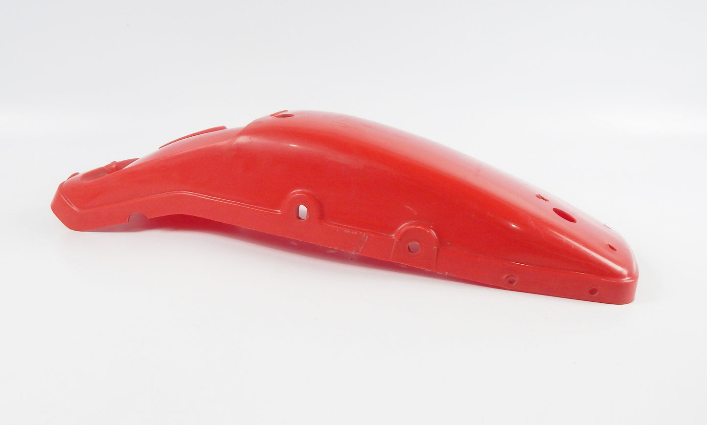 NOS OEM CAGIVA 1985 ALETTA ROSSA 125 RED REAR INNER FENDER MUD GUARD 33213 ITALY - MotoRaider
