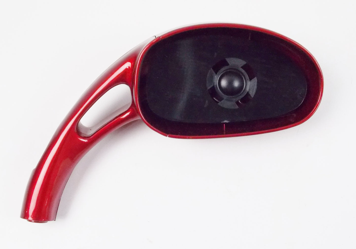 NOS OEM MALAGUTI PHANTOM RH REAR VIEW MIRROR DARK RED 088.019.91 - MotoRaider