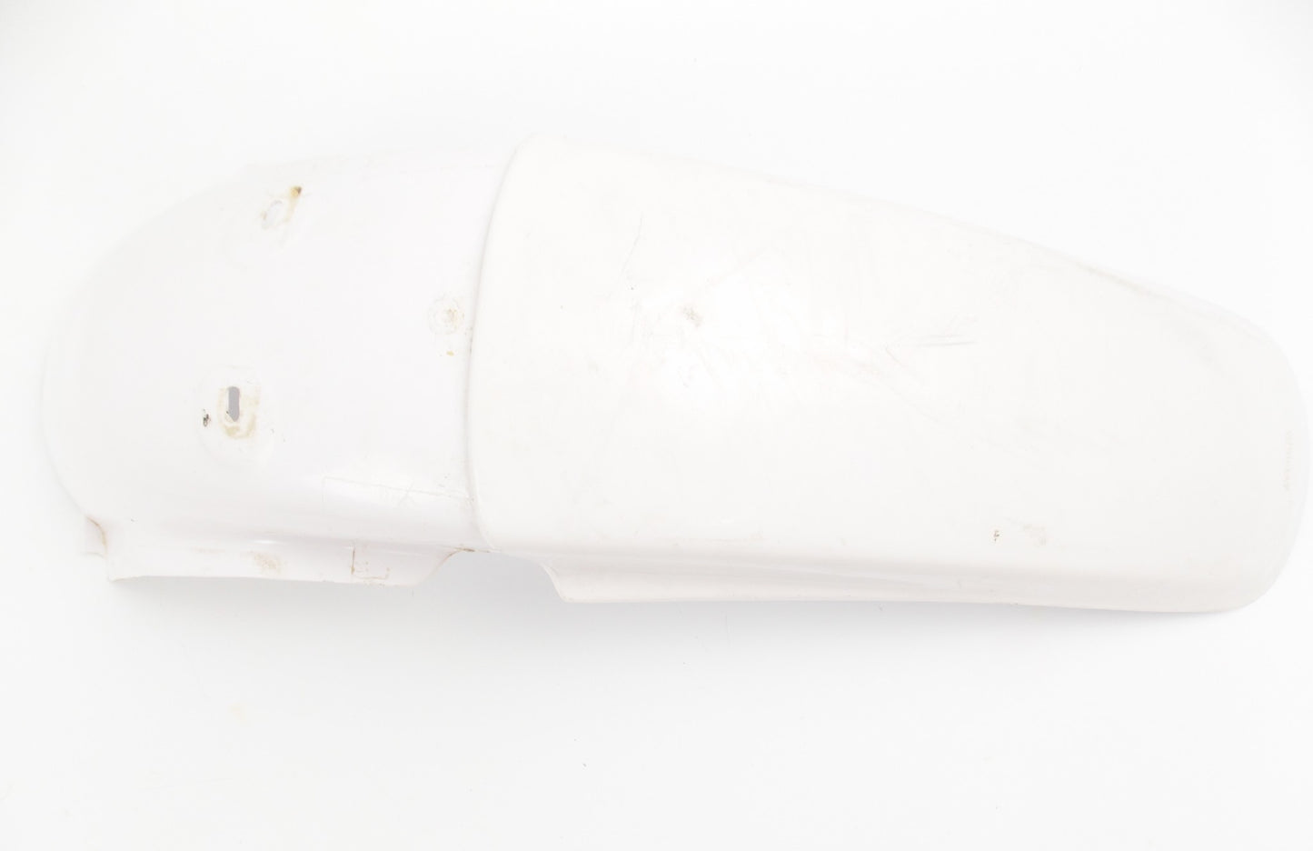 YAMAHA 1990 YZ 125 WHITE MUDGUARD REAR FENDER MUDDER - MotoRaider