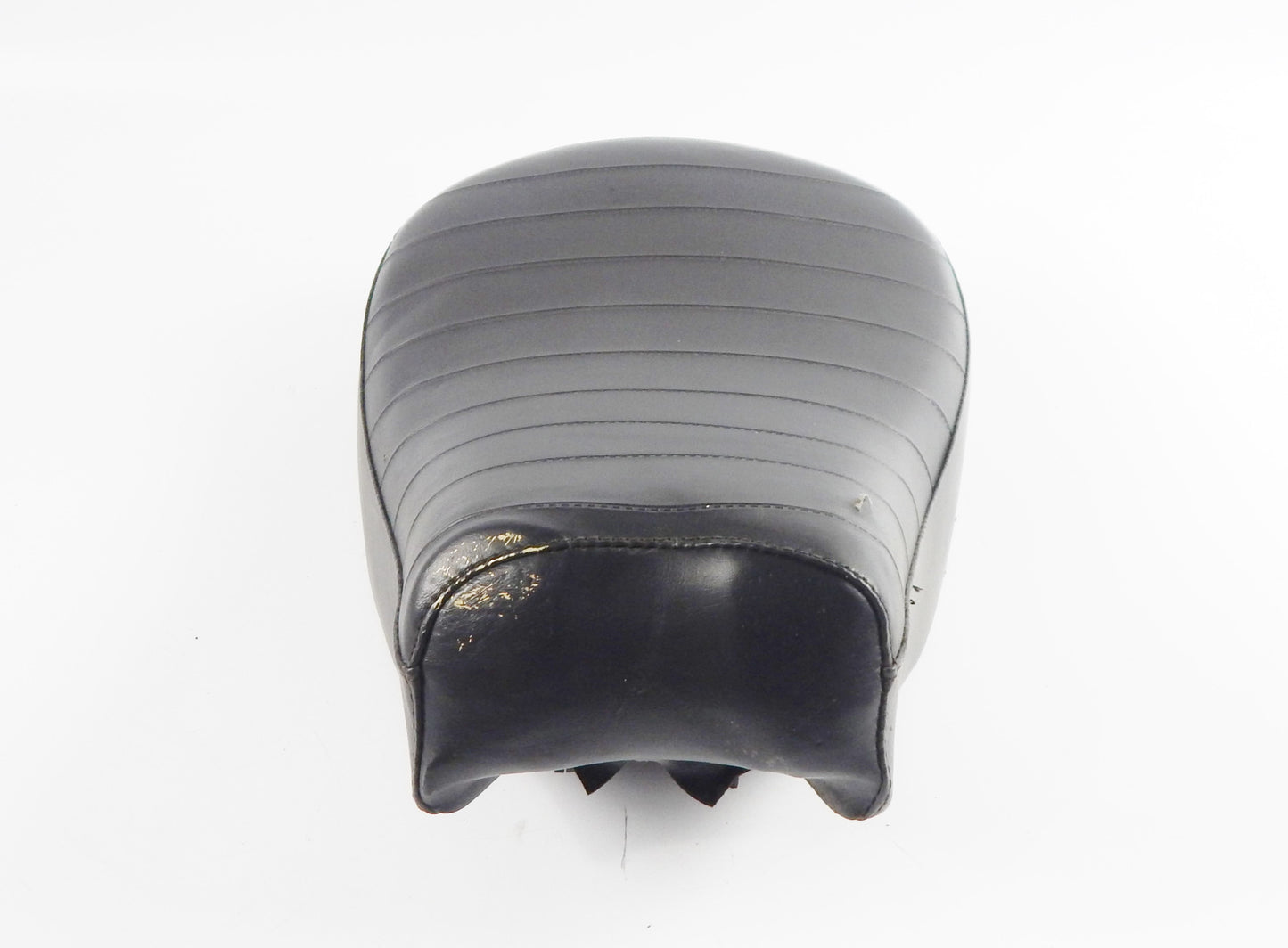 NISA SADDLE SEAT BLACK L=16" W=10" MORINI GARELLI BENELLI GUZZI MV VINTAGE ITALY - MotoRaider