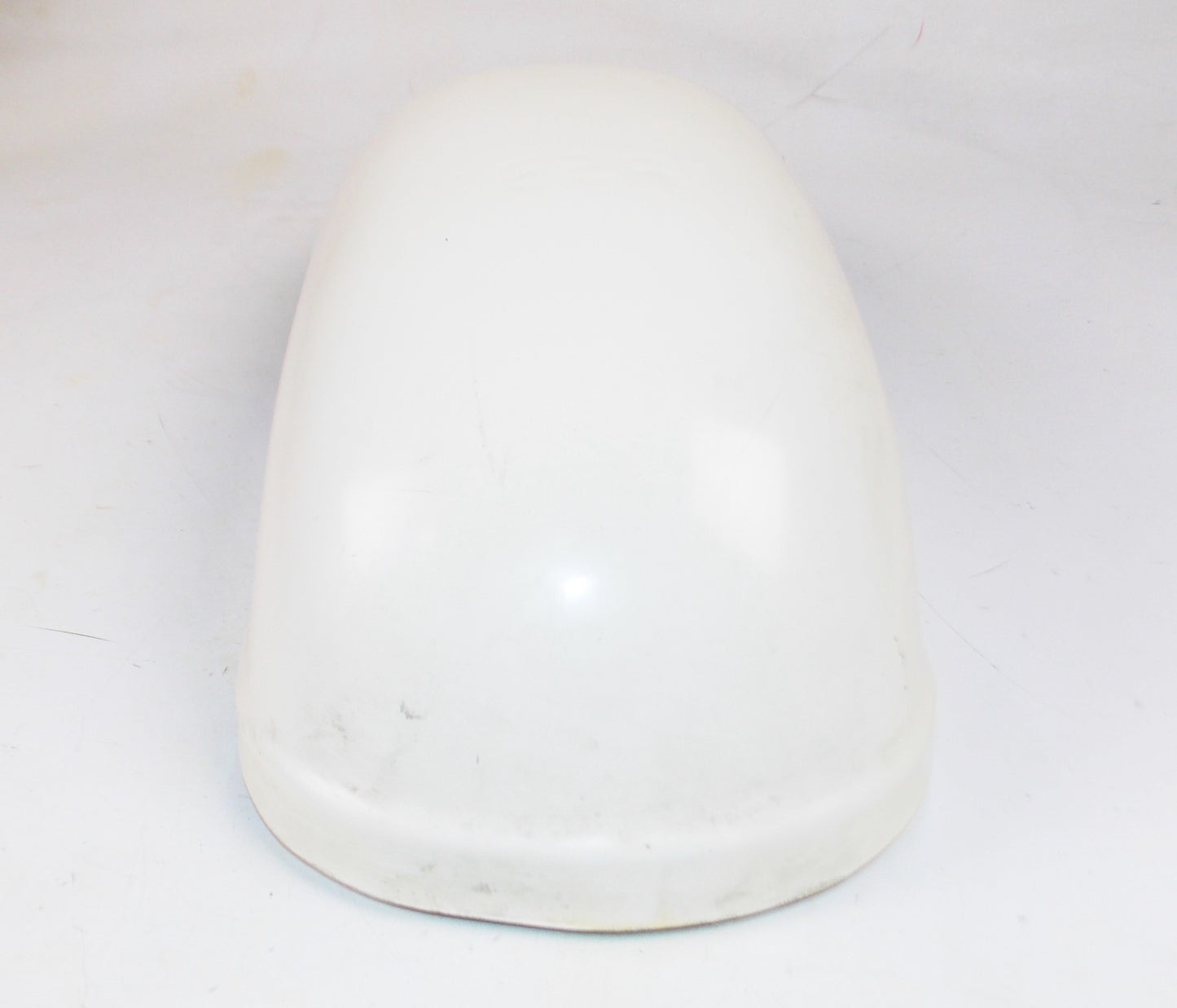 VINTAGE WHITE MOTOCROSS REAR FENDER L=22" W=7.5" MAV BETA CAGIVA GILERA APRILIA - MotoRaider