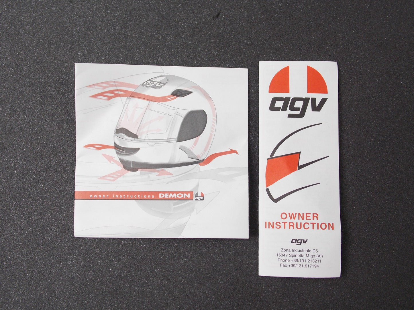 AGV MULTIFIBER ACF2 CLEAR SHIELD VISOR WHITE MOTORCYCLE HELMET SIZE XS - MotoRaider