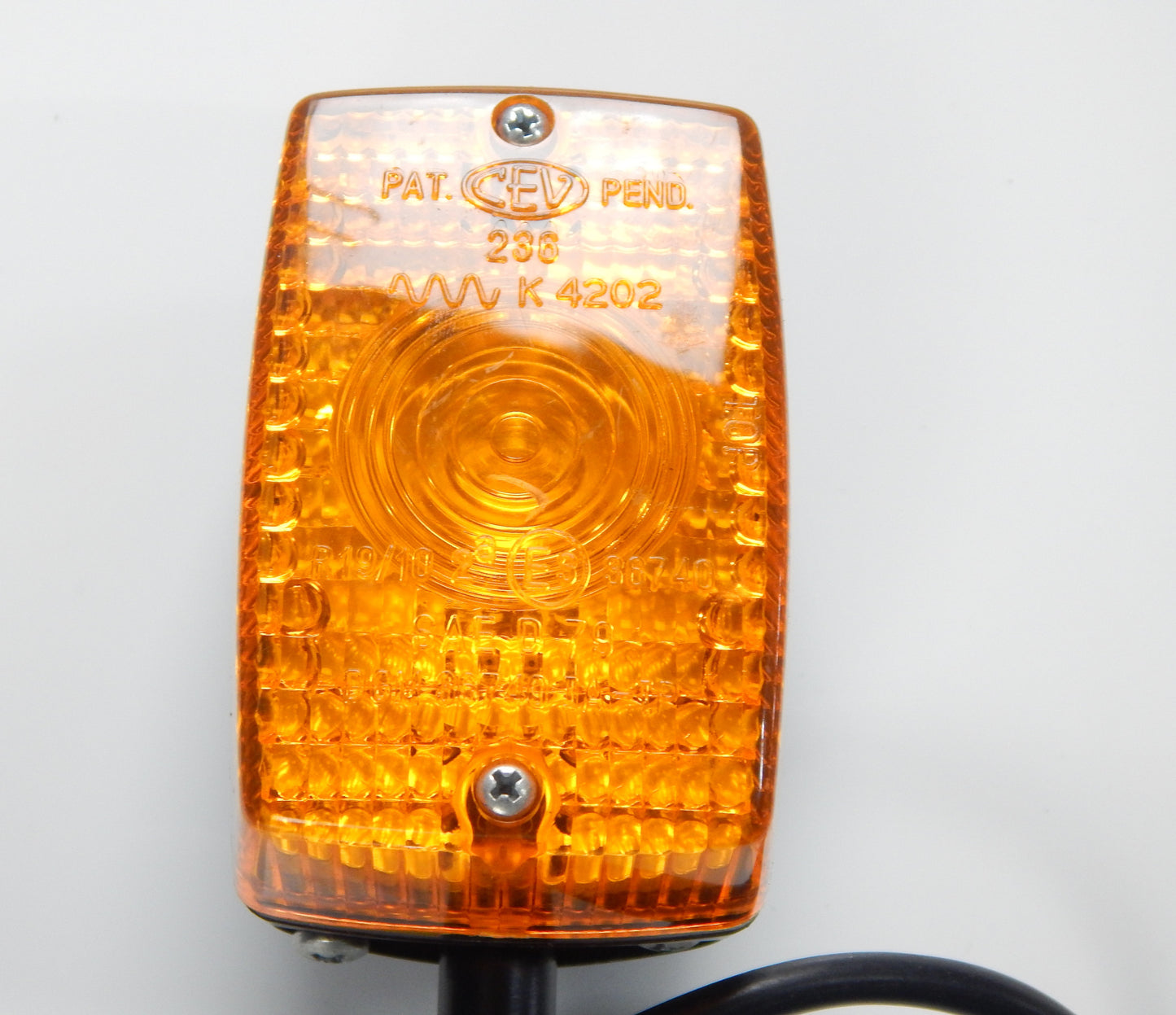 C.E.V 236 TURN SIGNAL INDICATOR CAGIVA DUCATI GILERA APRILLIA MALAGUTI FANTIC - MotoRaider