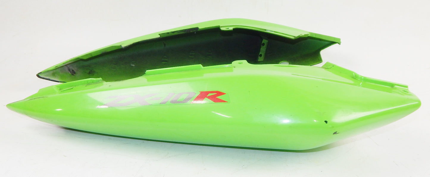OEM KAWASAKI 2004-05 NINJA ZX10 ZX10R REAR TAIL FAIRING COVER GREEN 36040-0015 - MotoRaider