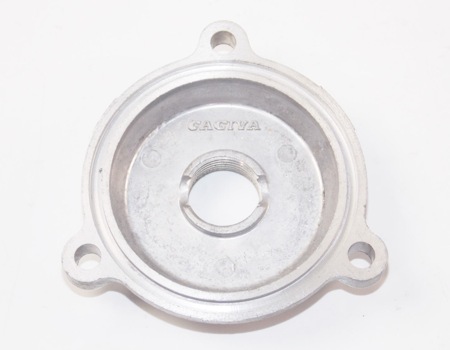 NOS OEM CAGIVA 1988 T4-500R\E 1996 CANYON 600 OIL FILTER SILVER COVER 800035849 - MotoRaider