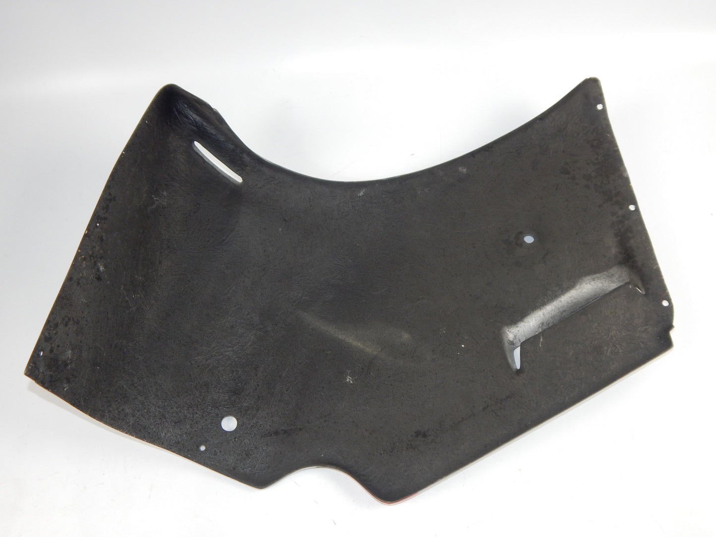 1980-90's YAMAHA FZ LMP FIBERGLASS RIGHT LOWER FAIRING PANEL COVER SILVER RED - MotoRaider