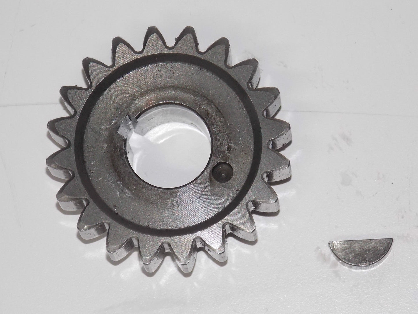 1982 KAWASAKI KX250 KX 250 PRIMARY CRANK GEAR WITH KEY Vintage Motocross MX - MotoRaider
