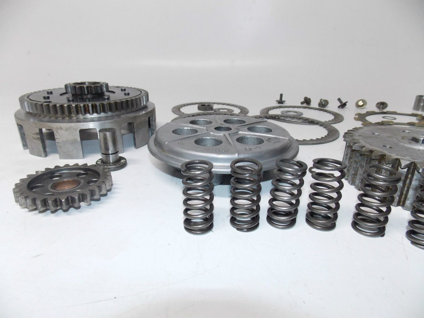1979 SUZUKI RM250N CLUTCH ASSEMBLY MECHANISM PLATES RM VINTAGE AHRMA - MotoRaider