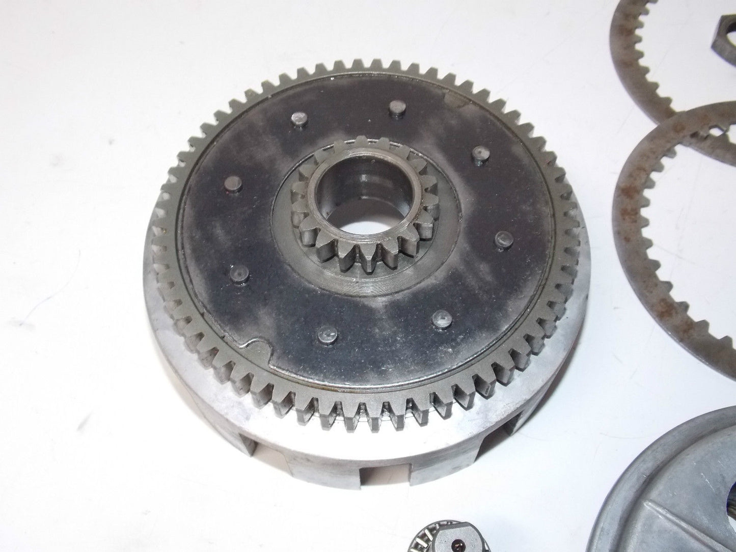 1979 SUZUKI RM250N CLUTCH ASSEMBLY MECHANISM PLATES RM VINTAGE AHRMA - MotoRaider