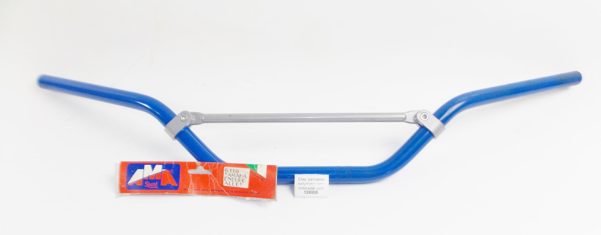 AMA SPORT 6110 ALLOY HANDLEBAR BLUE W=31.5" D=7/8" 22mm YAMAHA ENDURO MOTOCROSS - MotoRaider