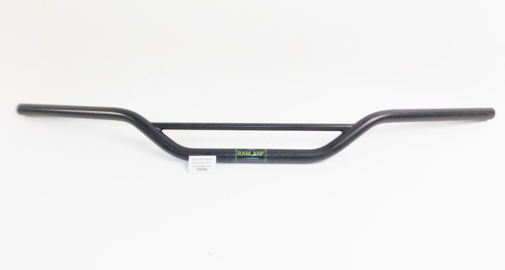 RAMIREZ ART.M49 0110 STEEL HANDLEBAR BLACK W=33" D=7/8" 22mm MOTOCROSS ENDURO - MotoRaider