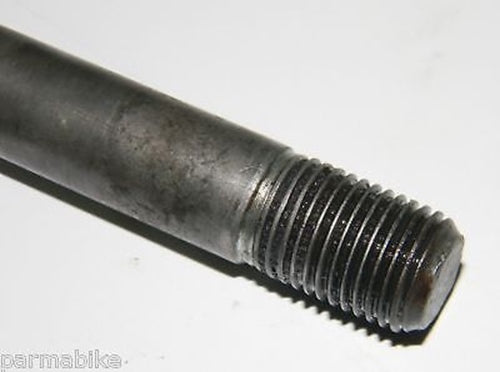 1971 Yamaha AT-1 .. FRONT WHEEL AXLE .. AT1 spacer nut - MotoRaider