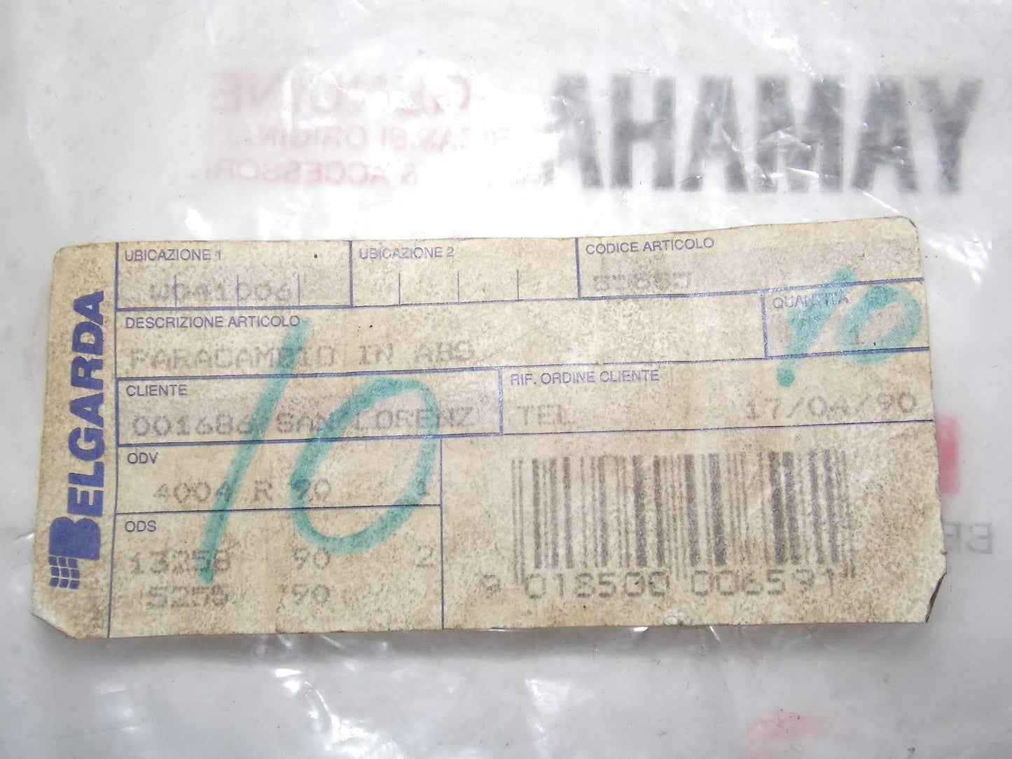 1980's Yamaha Scooter PLASTIC GUARD ABS Protector Razz Zuma Shield Gear Cover - MotoRaider