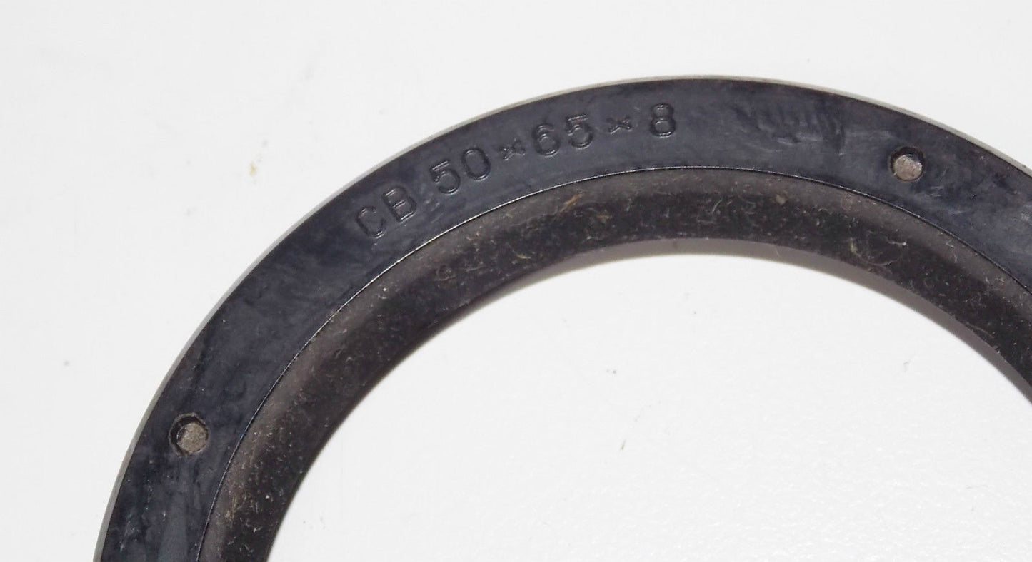 NOS Puch Allstate 50x65x8 RUBBER SEAL Engine Motor Forks Penton KTM DKW MZ BSA - MotoRaider