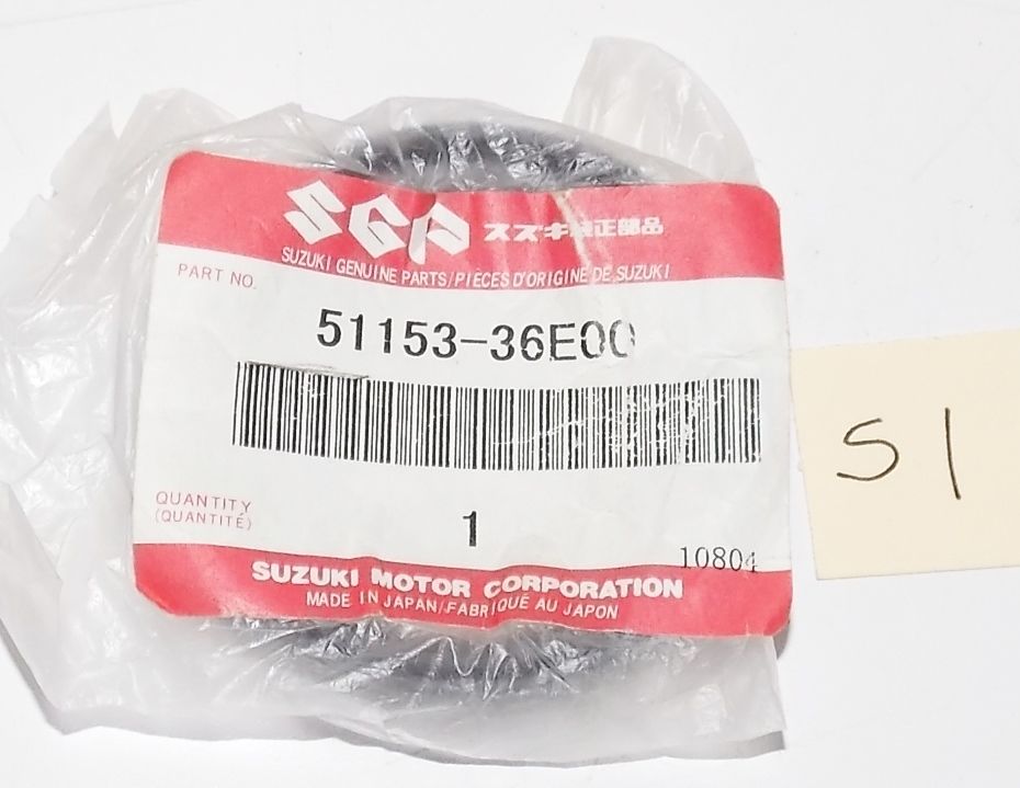NOS OEM NEW SUZUKI 1996 2012 RM125 RM250 DR-Z400 FRONT FORK OIL SEAL 51153-36E00 - MotoRaider