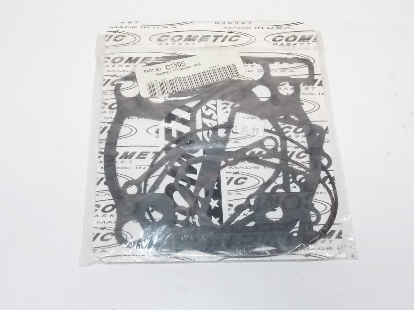 NEW COMETIC TOP END GASKET SEAL KIT SET 1999 2000 SUZUKI RM250 C7505 - MotoRaider
