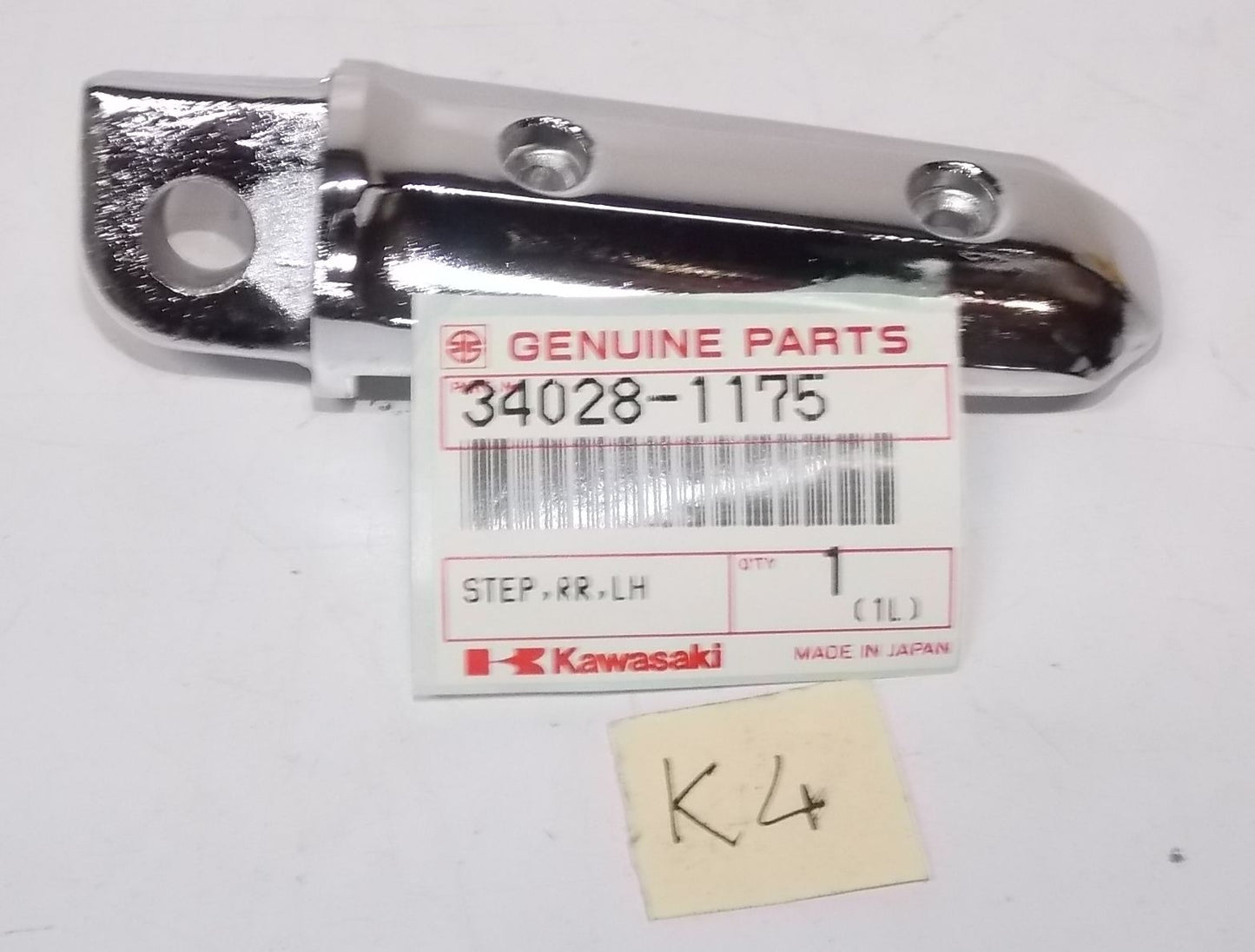 NEW OEM KAWASAKI 1987 2006 VN750 REAR LEFT FOOT PEG STAND 34028-1175 - MotoRaider
