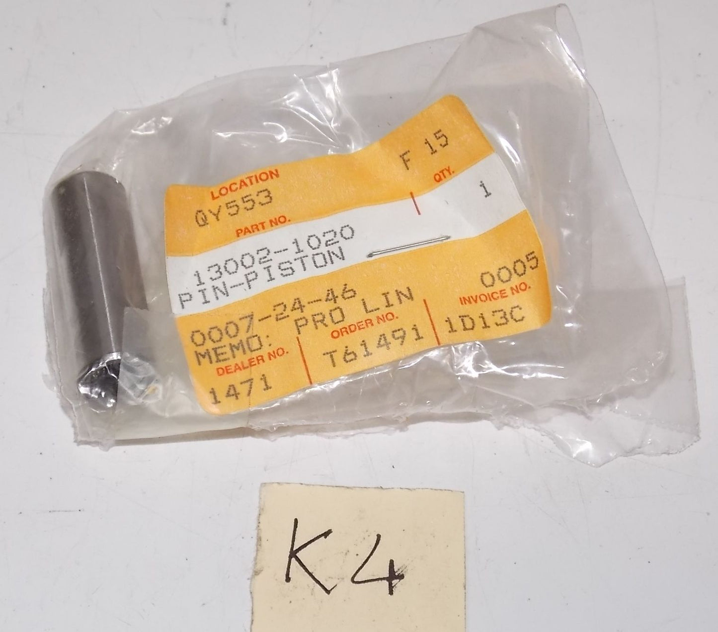 NEW KAWASKI 1983 1985 1986 1988 1990 1993 1996 1998 KX60 PISTON PIN 13002-1020 - MotoRaider