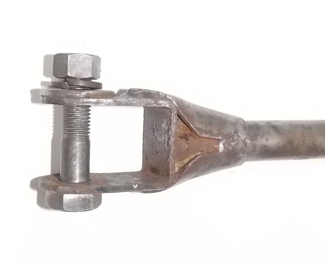1974 YAMAHA DT360 REAR HUB BRAKE PLATE STAY BAR DT 360 YZ IT BRACKET ROD ANCHOR - MotoRaider