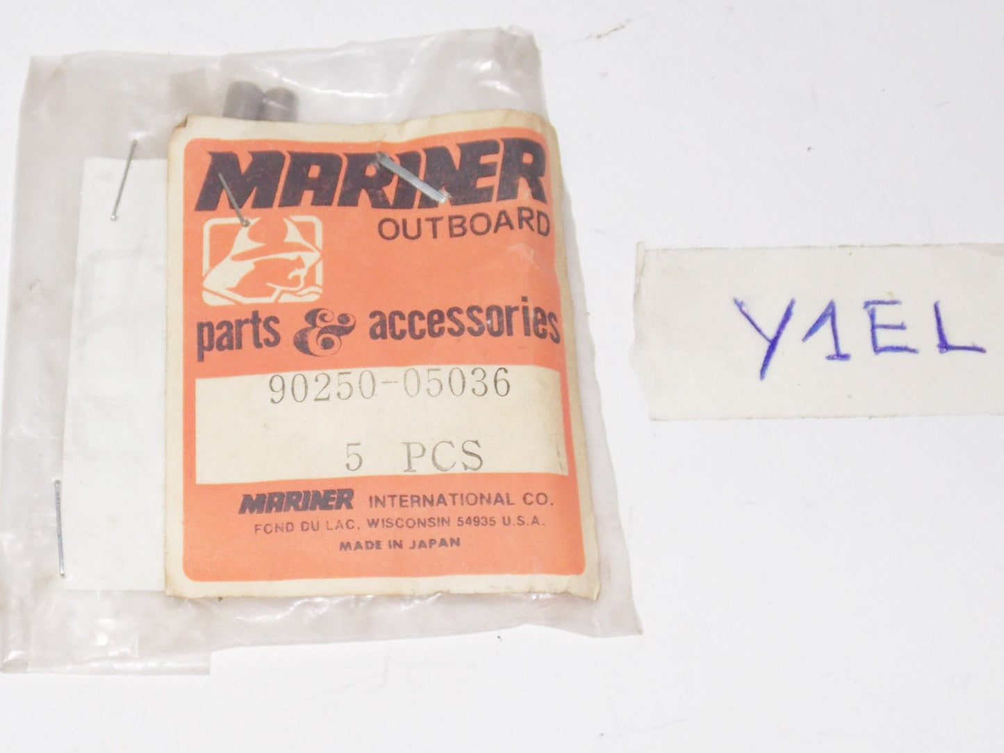 NOS YAMAHA MARINER PIN 90250-05036 8 HP FT A B - MotoRaider